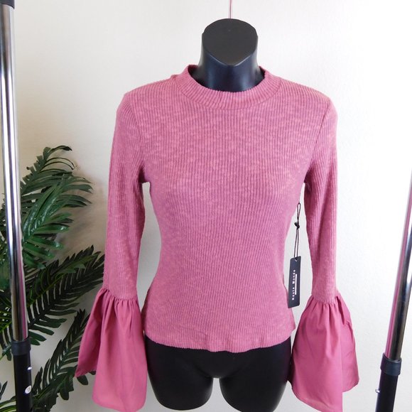 Haute Monde Bell Sleeve Blouse - Picture 1 of 8